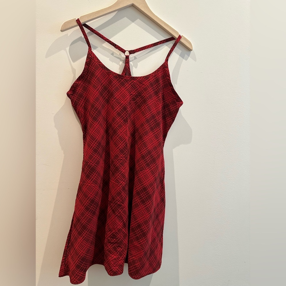 Outdoor Voices Sporty Dress With Attached Shorts with Pockets